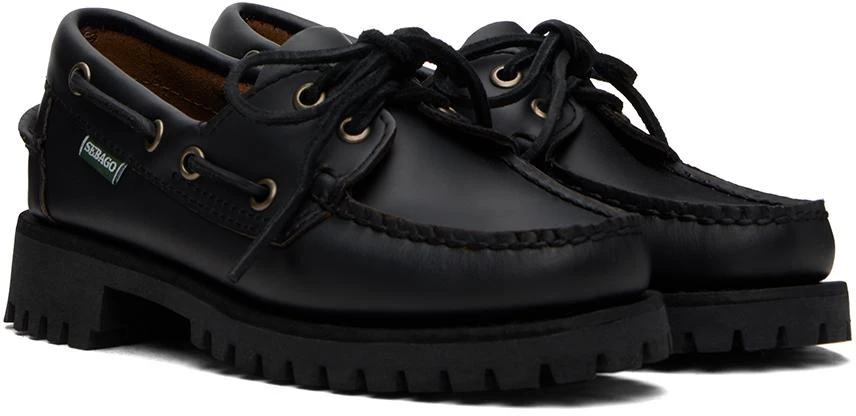 SEBAGO Black Ranger Moc Soft Loafers 4