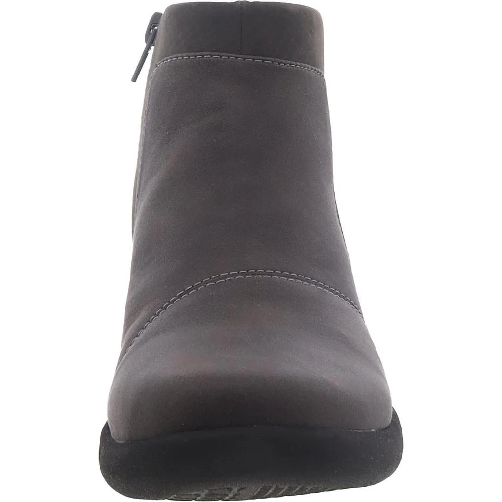 Cloudsteppers by Clarks Sillian2.0 Hi Womens Faux Leather Wedge Ankle Boots 3