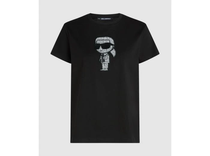 Karl Lagerfeld Paris IKON KARL BOUCLE T-SHIRT