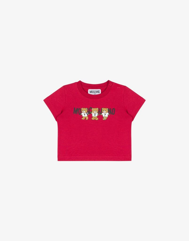 Moschino Teddy Logo Jersey T-shirt 1