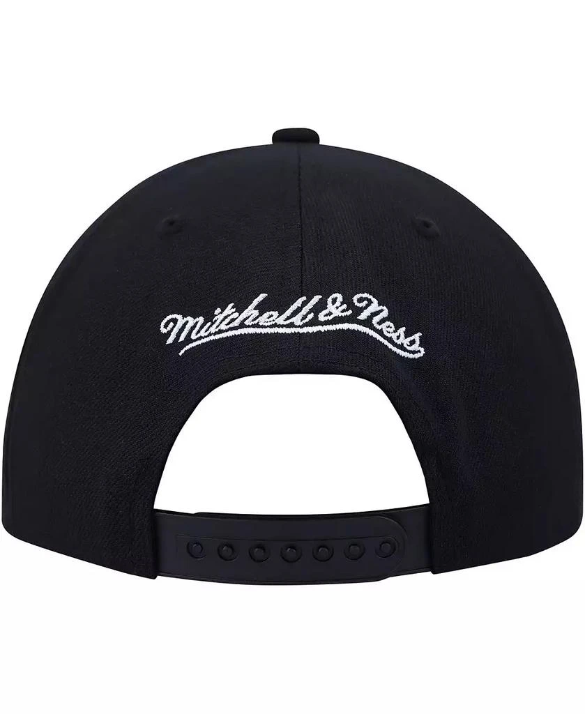 Mitchell & Ness Men's Black Pittsburgh Penguins Vintage-Like Hat Trick Snapback Hat 4