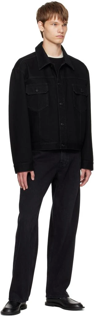 The Row Black Orson Denim Jacket 4