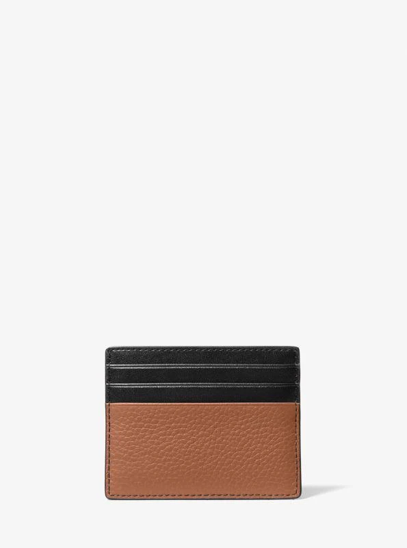 Michael Kors Hudson Pebbled Leather Card Case 2