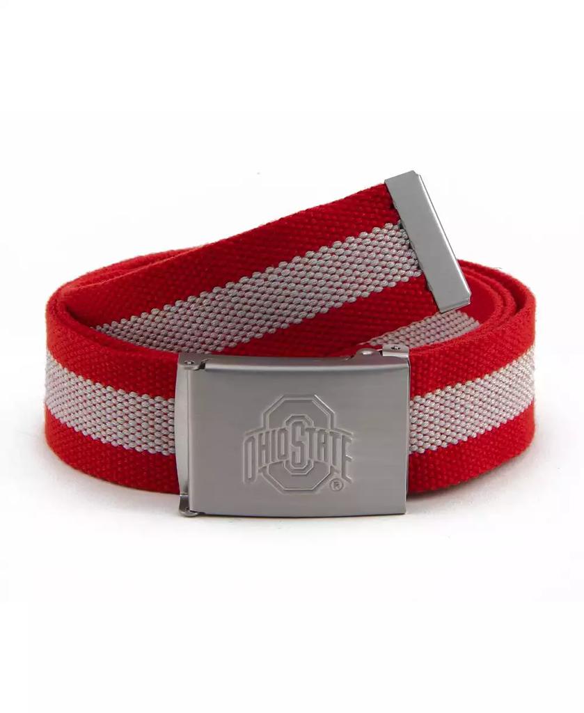 Eagles Wings Men's Ohio State Buckeyes Fabric Belt