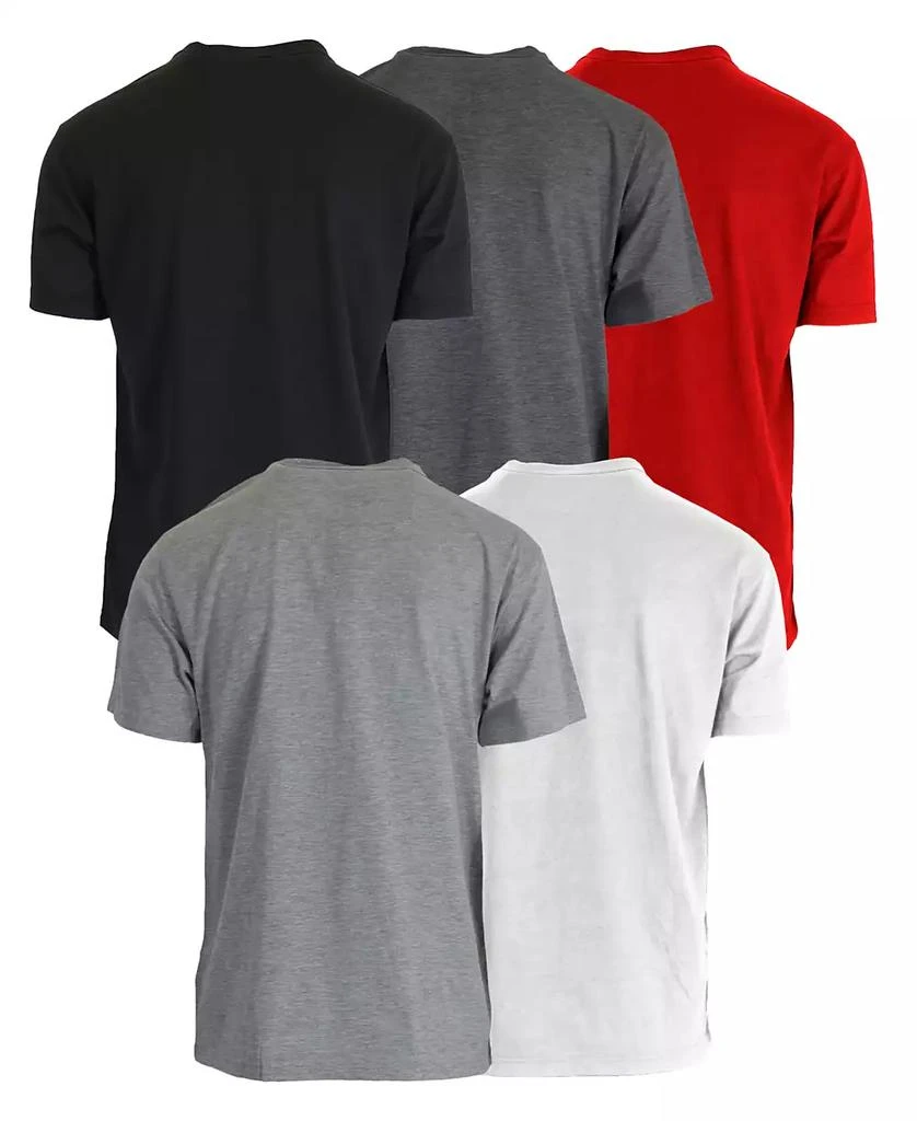 Blue Ice Men's Short Sleeve V-Neck Tee-5 Pack 2