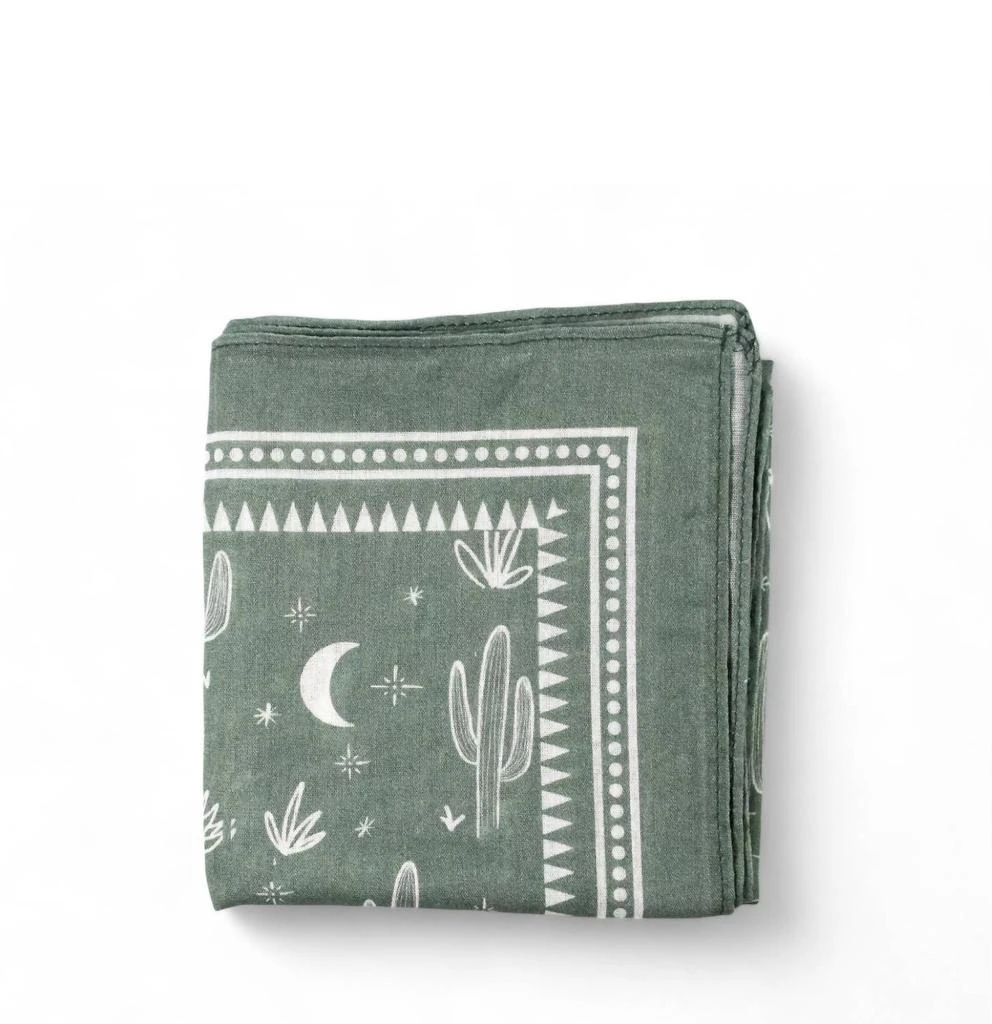 The Care Collective CACTUS PRINT BANDANA 2