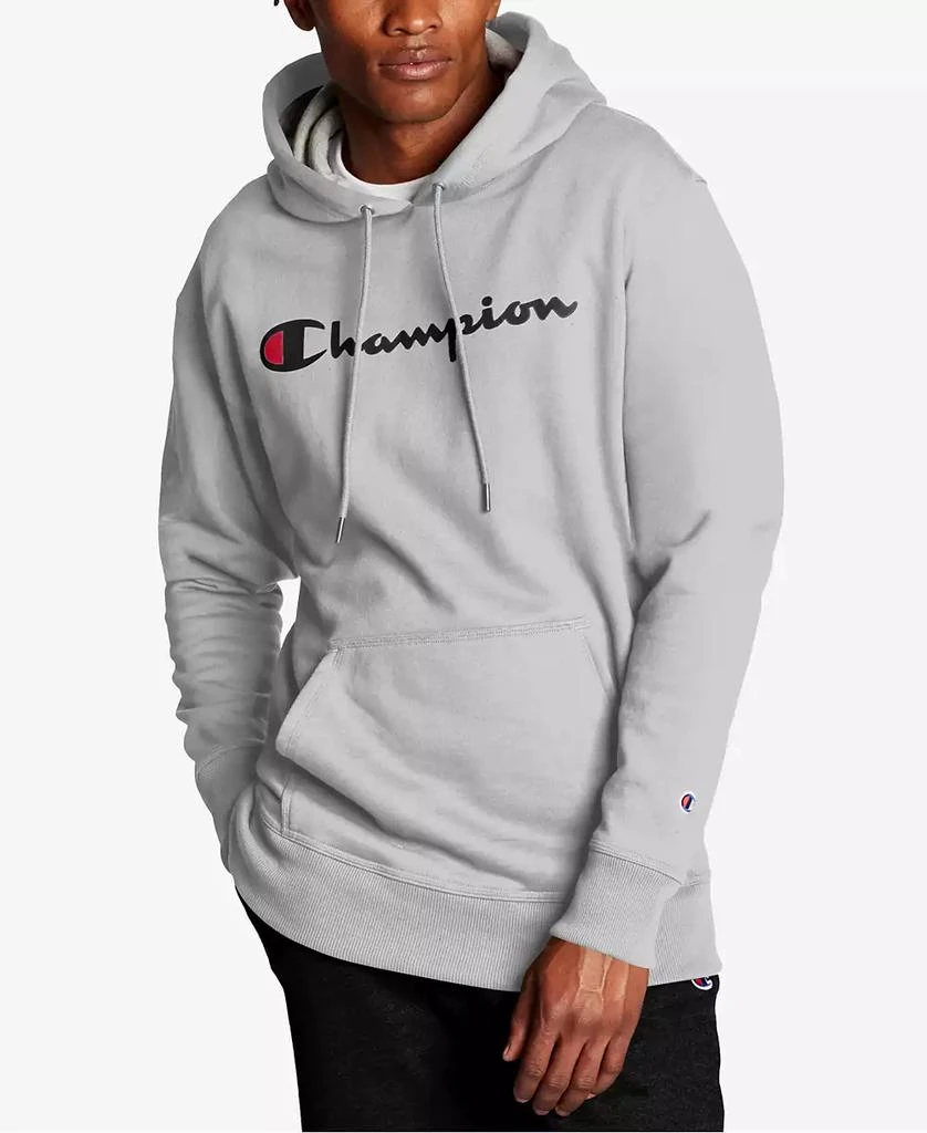 CHAMPION Men's Big & Tall Powerblend Logo Graphic Fleece Hoodie 1
