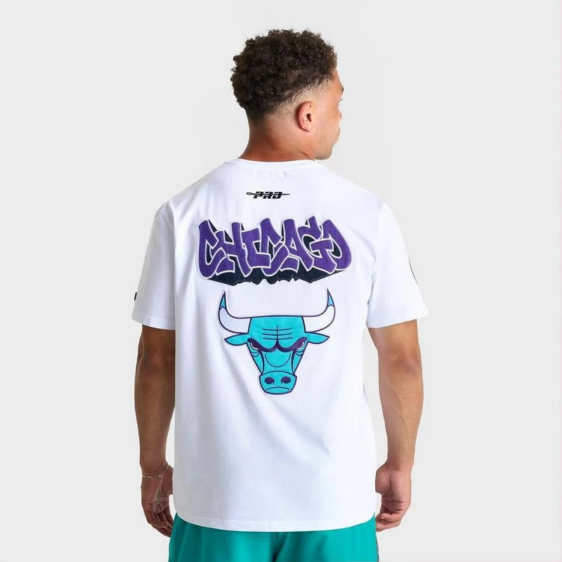 Pro Standard Men's Pro Standard Chicago Bulls Grape T-Shirt 3