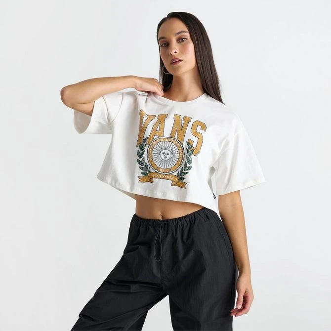 Vans Women's Vans First Team Relax Crop T-Shirt 3