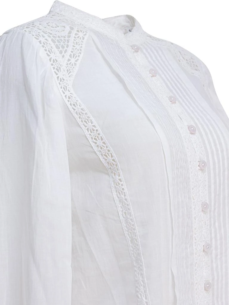 Isabel Marant Étoile Isabel Marant Étoile Cut-Out Detailed Buttoned Shirt 4