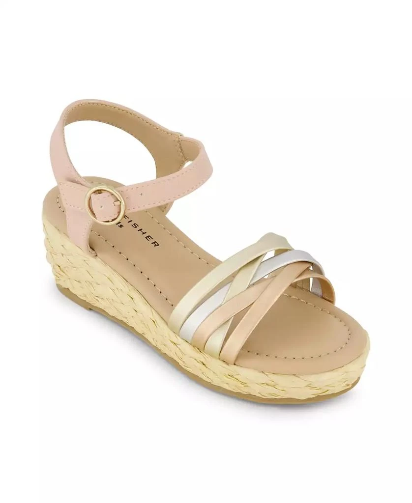 Marc Fisher Little and Big Girls Marren Strap Wedge Sandals 1