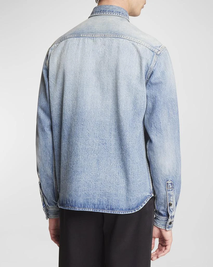 Yves Saint Laurent Men's Denim Shirt 5