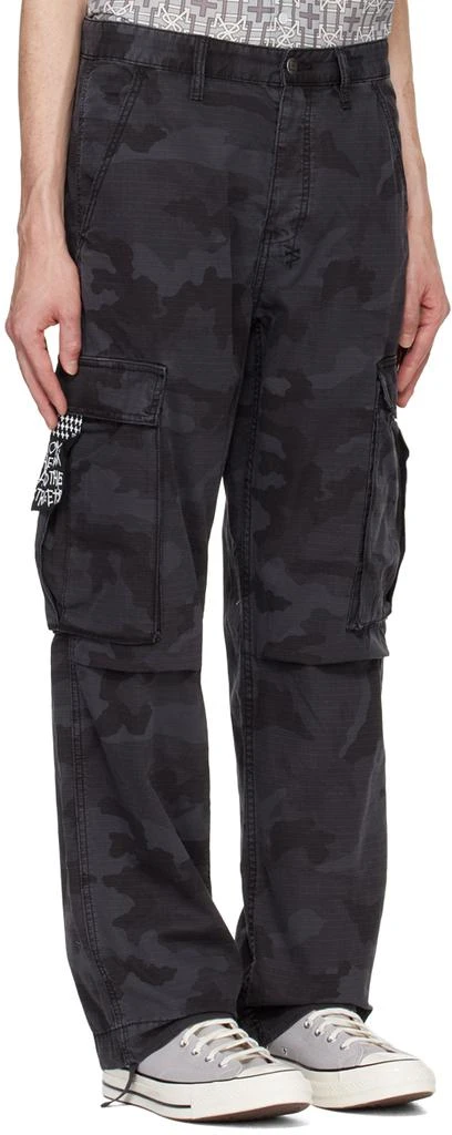 Ksubi Black Fugitive Cargo Pants 2