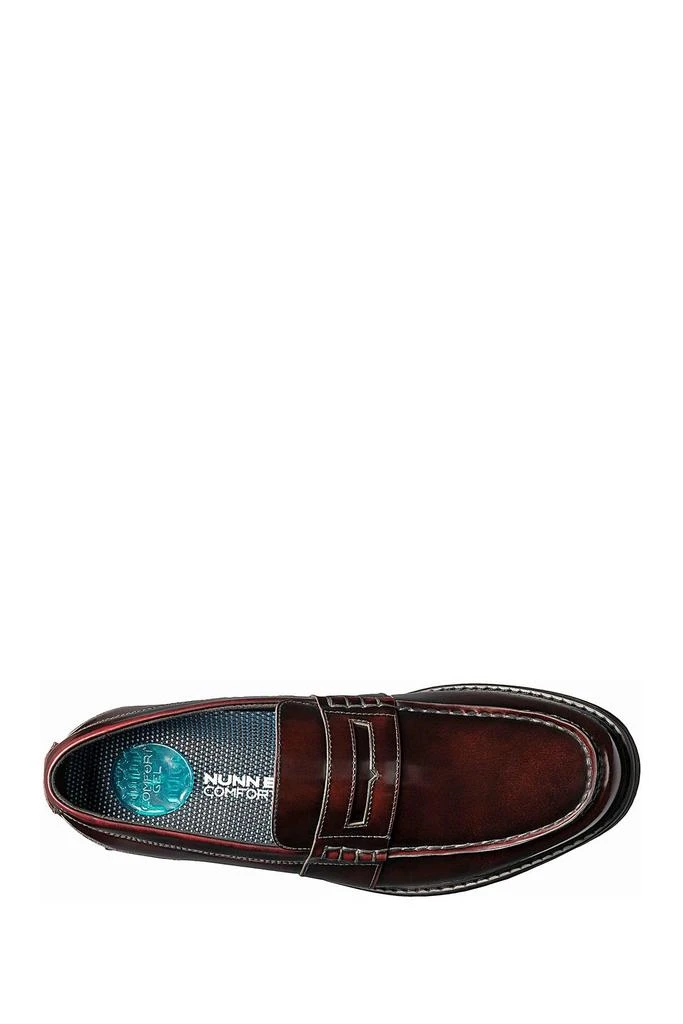 Nunn Bush Lincoln Leather Moc Toe Penny Loafer - Wide Width Available 5