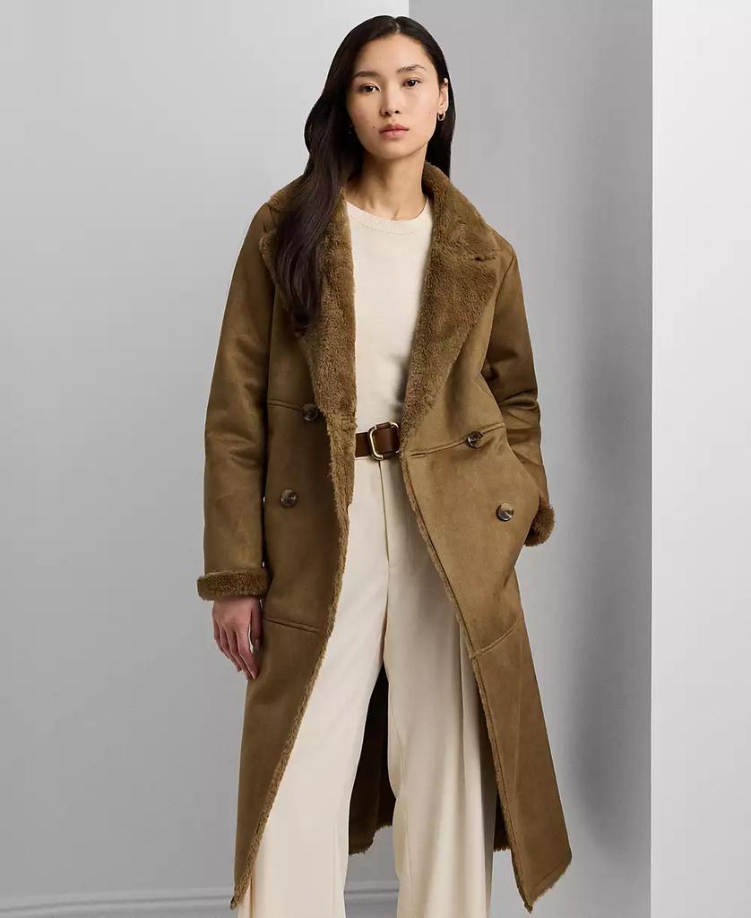 Shop Women's Faux-Shearling Coat on Sale at BeyondStyle – Get 66