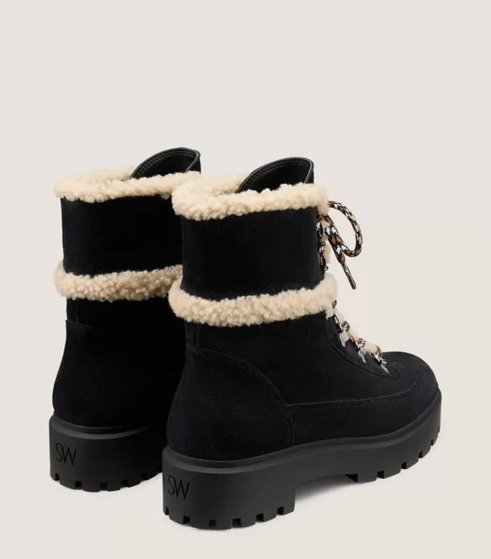 Stuart Weitzman MYLA SHEARLING BOOTIE 3