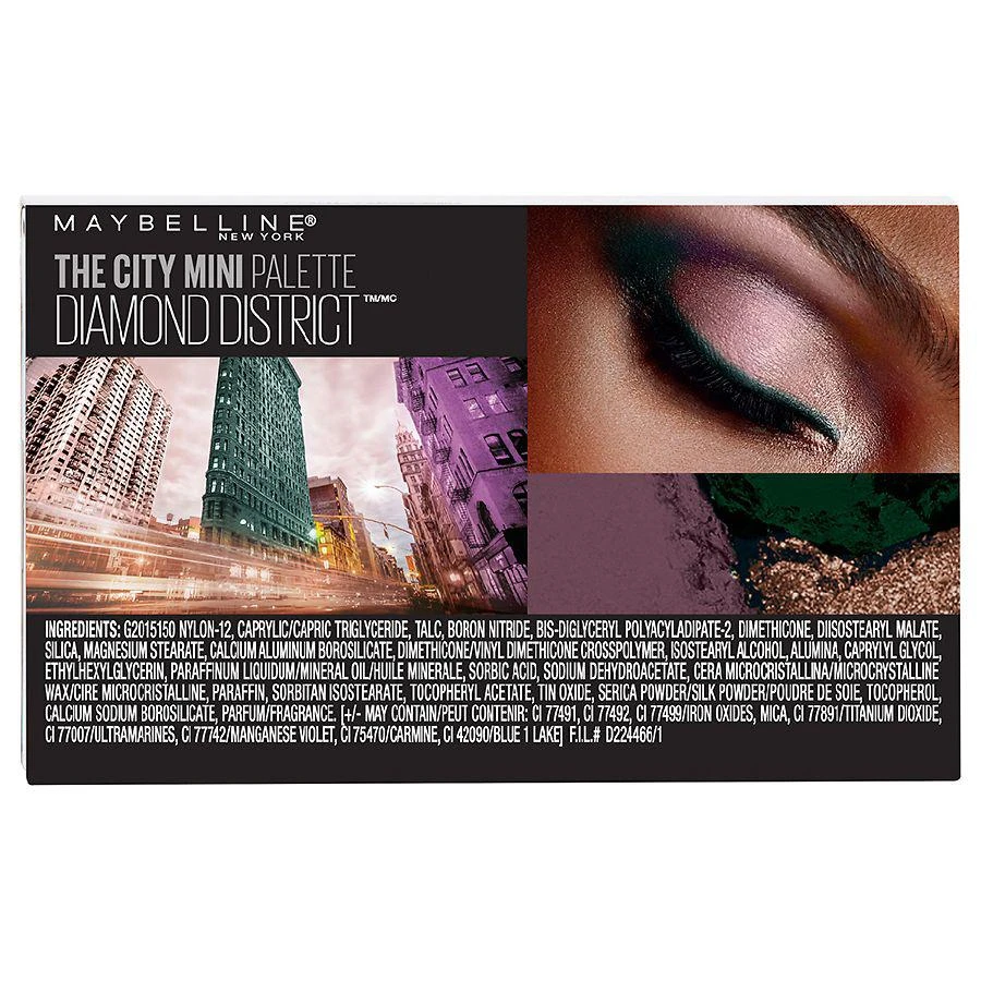 Maybelline The City Mini Eyeshadow Palette Makeup 3