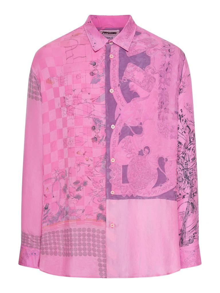 Magliano PINK SURPLUS SHIRT 1