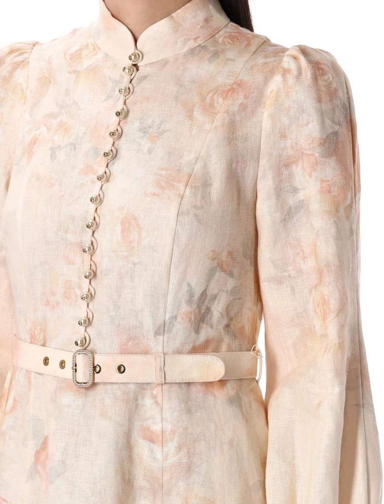 Zimmermann Crush Buttoned Midi Dress 3
