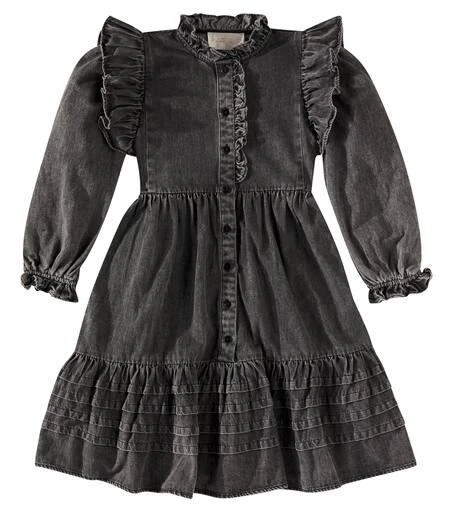 Petite Amalie Cotton chambray dress 1