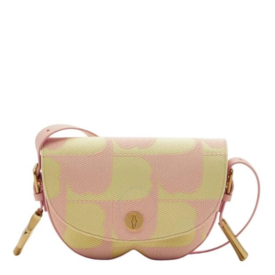 Burberry Embroidered B Design Chess Satchel 1