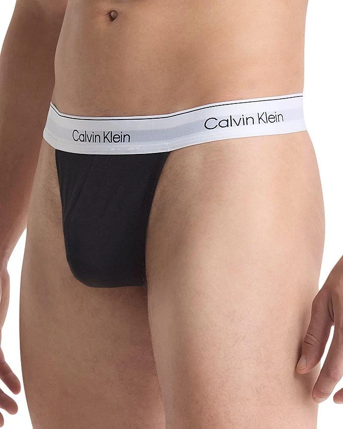 Calvin Klein Modern Cotton Stretch Thong, Pack of 3 3