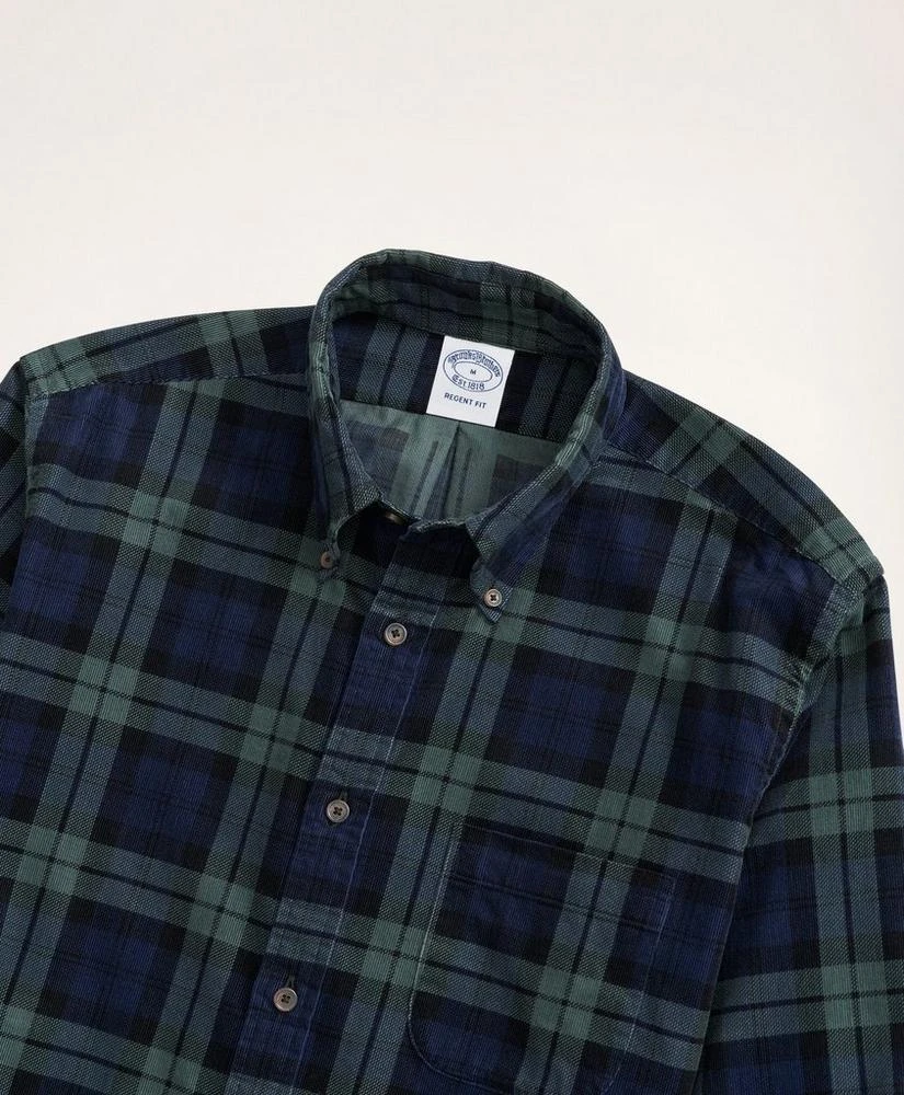Brooks Brothers Regent Regular-Fit Blackwatch Corduroy Shirt 2