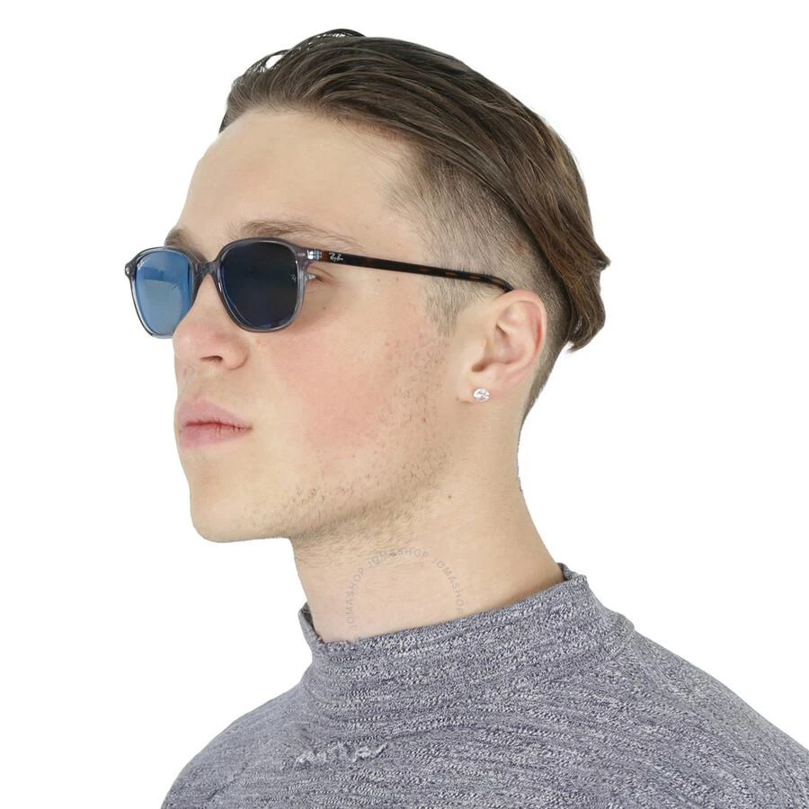 Ray-Ban Leonard Blue Mirror Square Unisex Sunglasses RB2193 6638O4 51 2