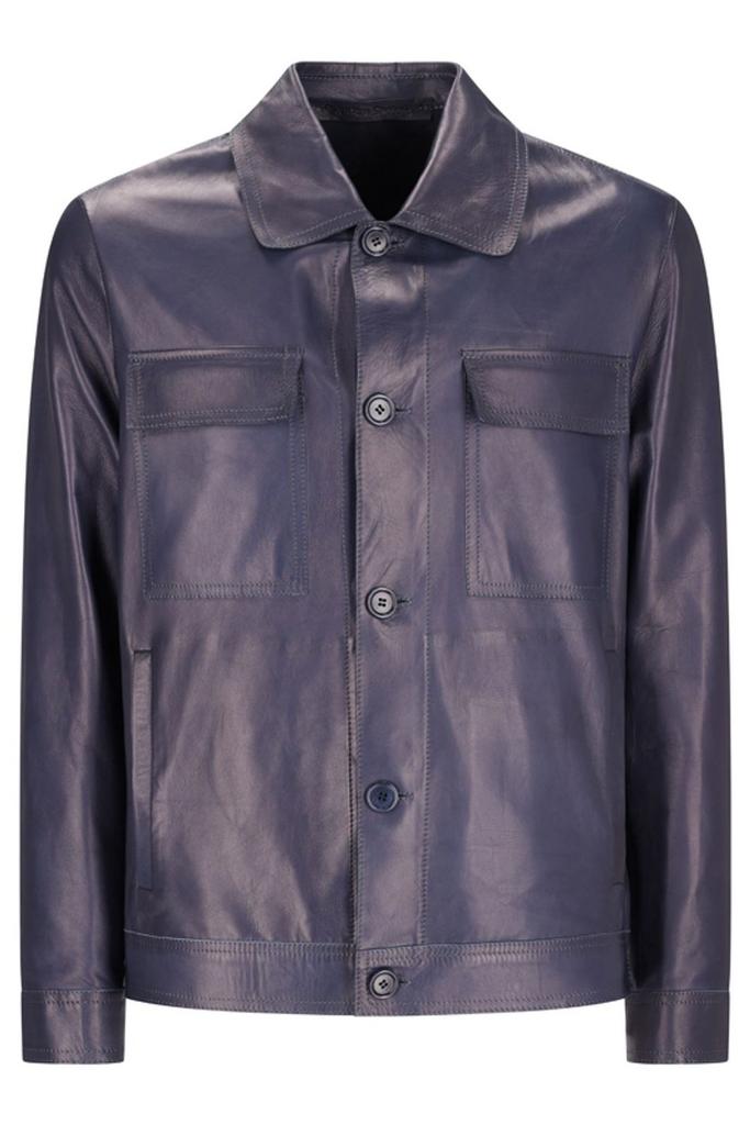 Salvatore Santoro Salvatore Santoro Black Leather Jacket