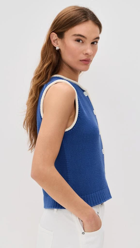 Alex Mill Bridget Tipped Vest 3
