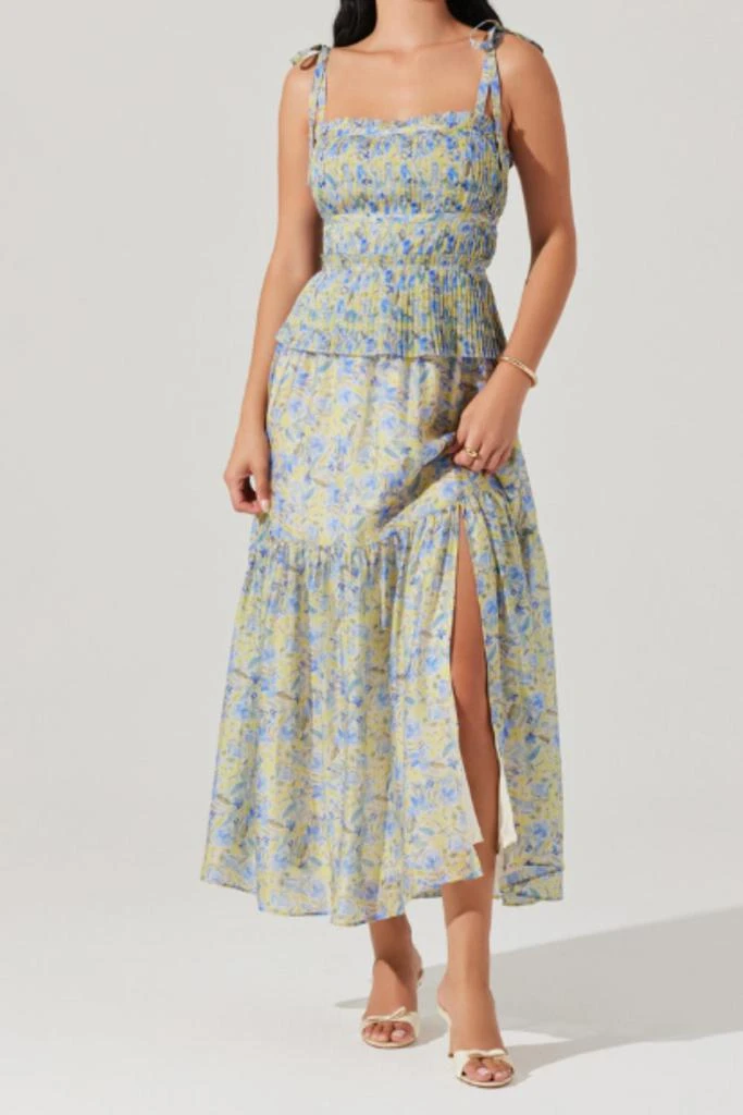 Astr - Philomene V-neck Ruffle Trim Dress  On Sale Now with Up to 39% Off  | Discover Exclusive Deals & Savings at BeyondStyle  Authentic ASTR women  > dresses > midi|2858447377|clothing|dresses|midi |polyester|purple|solid|women