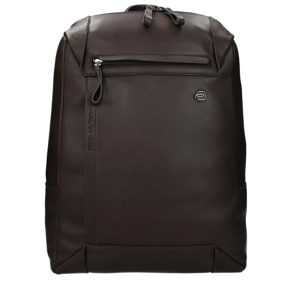 PIQUADRO Leather Men
s Backpack
