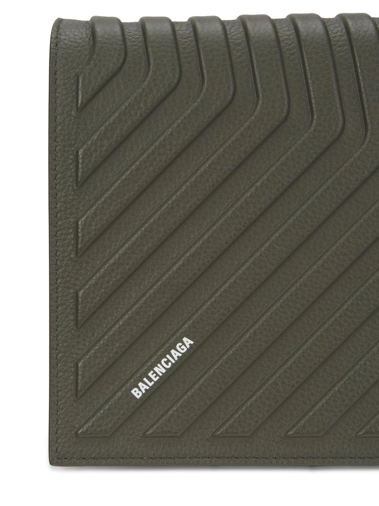Balenciaga Leather Flap Shoulder Bag 5