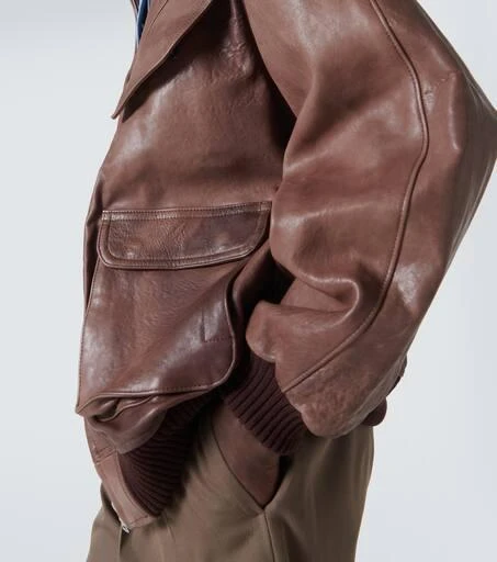 AURALEE Leather blouson 6