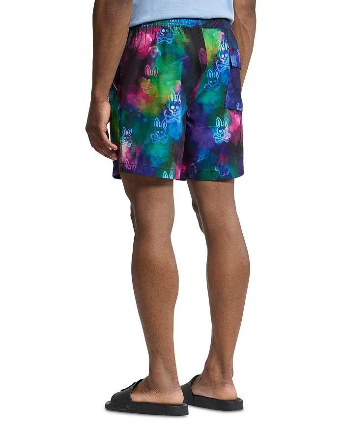 Psycho Bunny Dokos Printed 5.75" Swim Trunks 4
