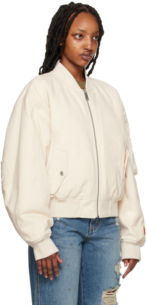 White Ex-Ray 8 Ball Bomber Jacket – On Sale Now with Up to 70% Off