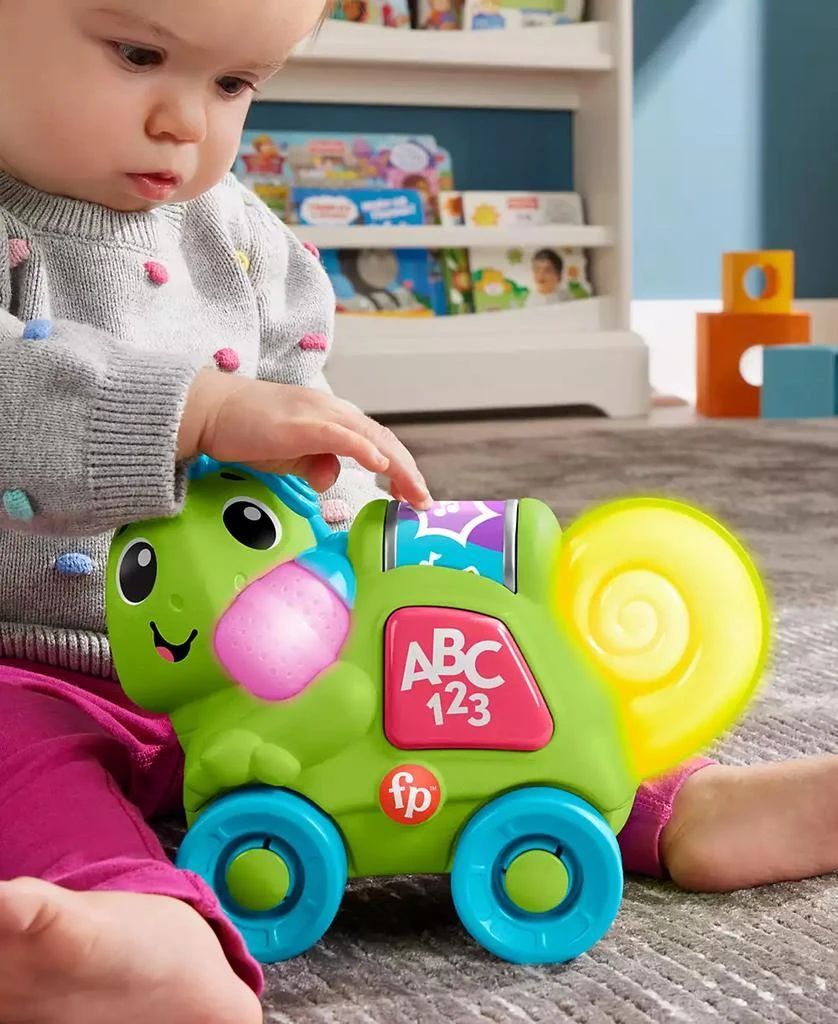 Fisher Price Fisher-Price Link Squad Crawl ‘n Colors Chameleon Baby Learning Toy with Music Lights 4