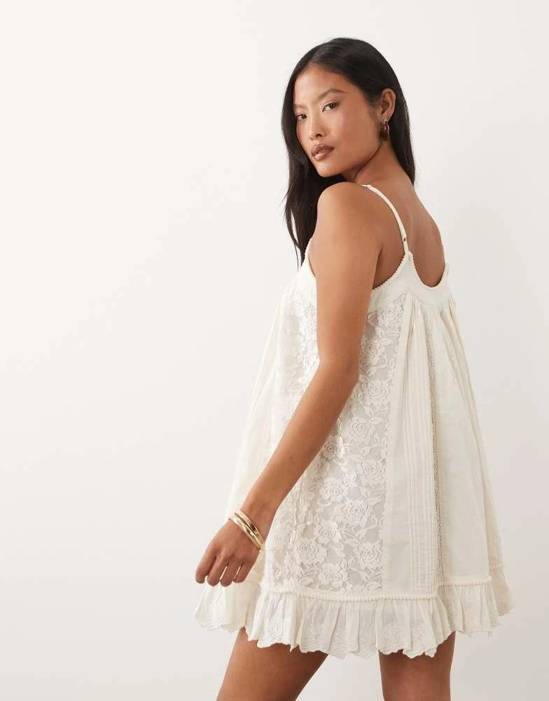 miss selfridge white lace dress Miss Selfridge