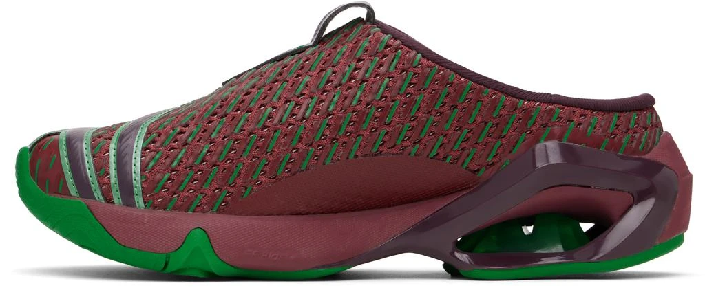 Asics Burgundy & Green GEL-STYRAX Sneakers 3