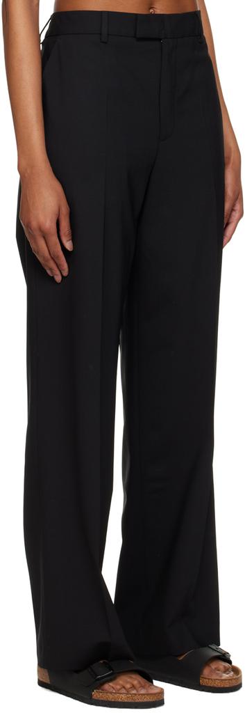 6397 Black Oversized Trousers