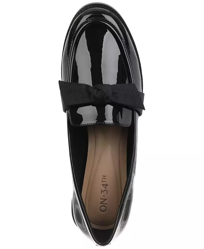 On 34th Women's Kasandra Bow Loafers, Created for Macy's 4