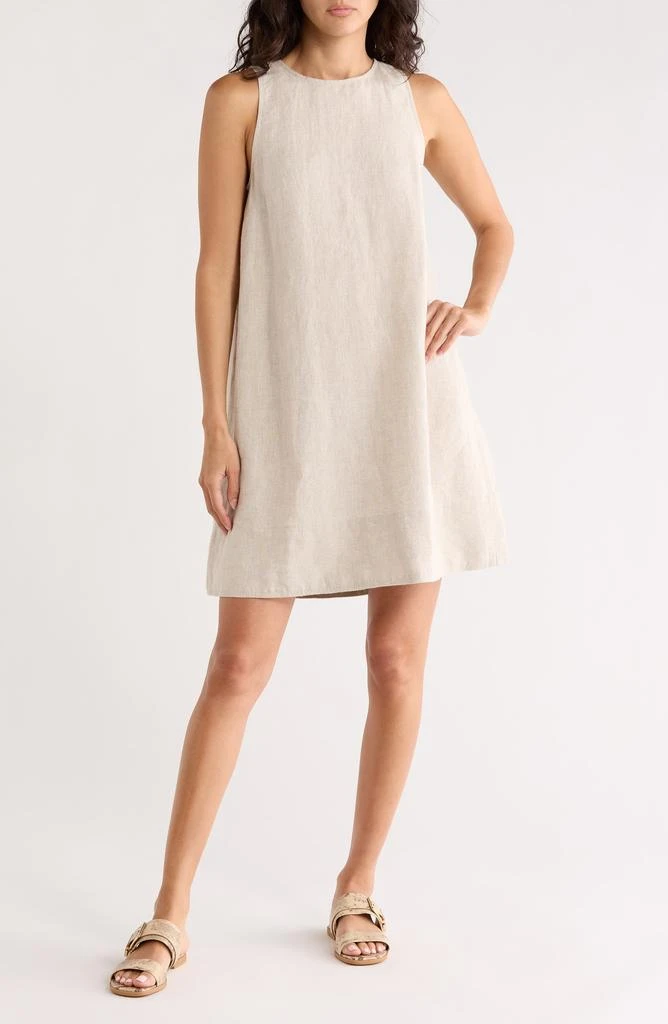 knee length dresses for ladies Baltic Born Womens Laya Button Front Dress | Ivory main image 1