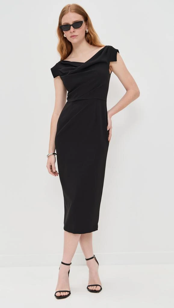 Black Halo Jacqueline Midi Dress 5