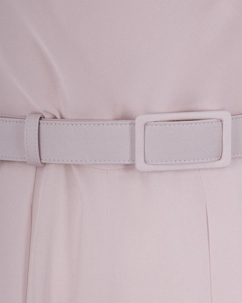 Max Mara Pink Envers Satin Jumpsuit 3