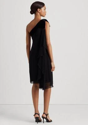 Ralph Lauren Ralph Lauren Chiffon One Shoulder Dress 2