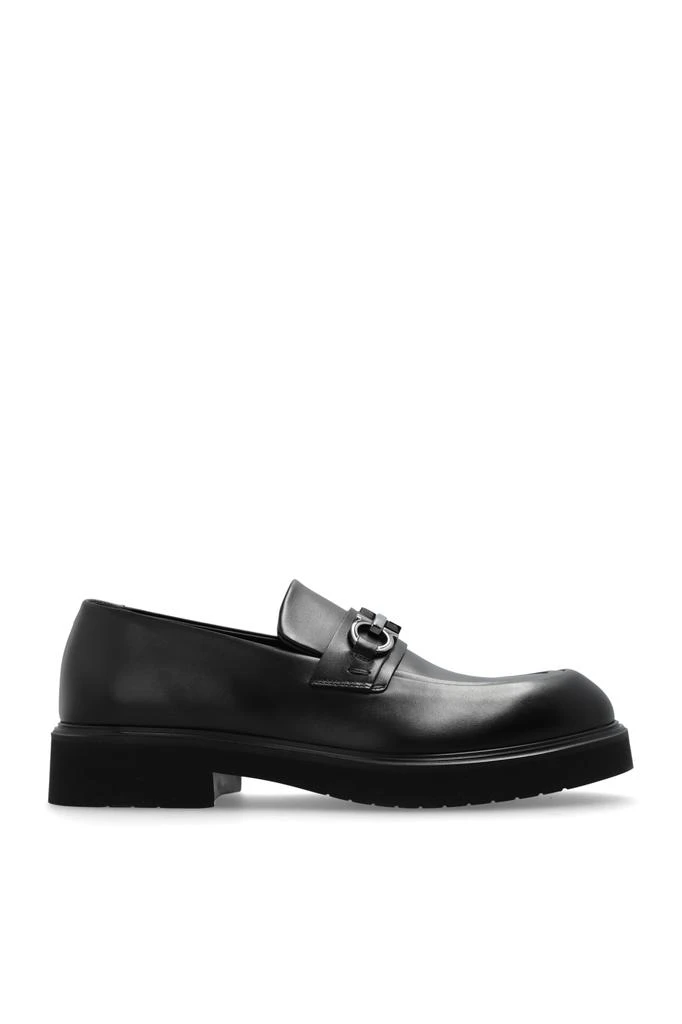 Salvatore Ferragamo Men\'s Fiorello Suede Gancini Buckle Loafers Size 10 Fiorello Fiorello loafers by FERRAGAMO – On Sale Now with Up to 60  main image 3