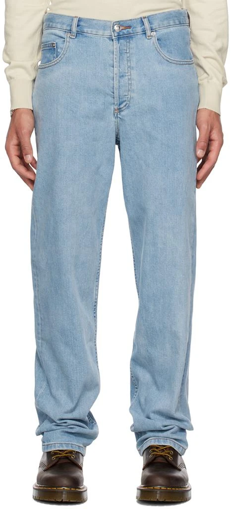 A.P.C. Blue Fairfax Jeans 1