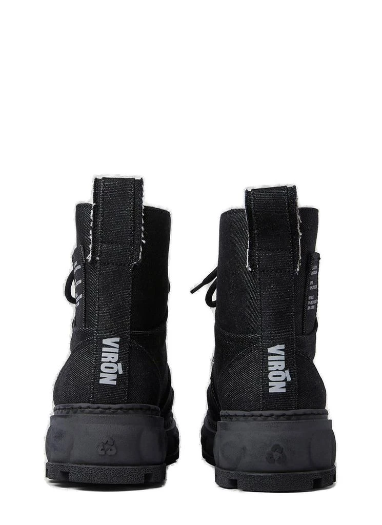 Virón Virón X LN CC Disruptor Denim Lace-Up Boots 4