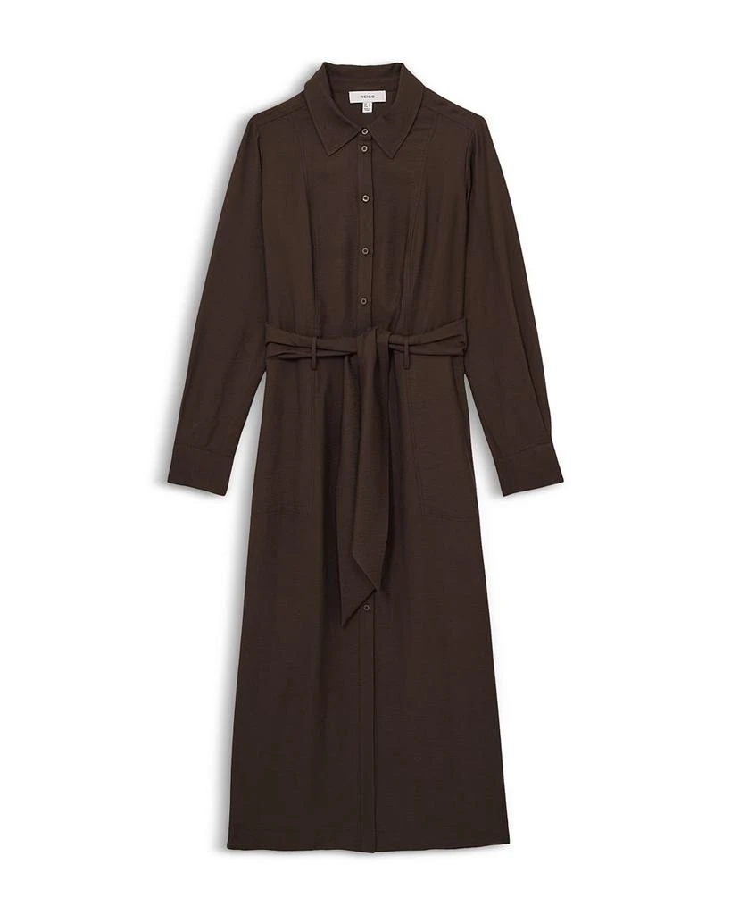 REISS Mabel Long Sleeve Midi Dress 5