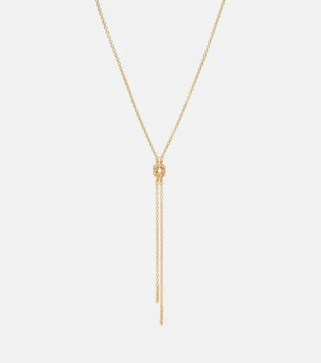 Totême 24kt gold-plated chain necklace